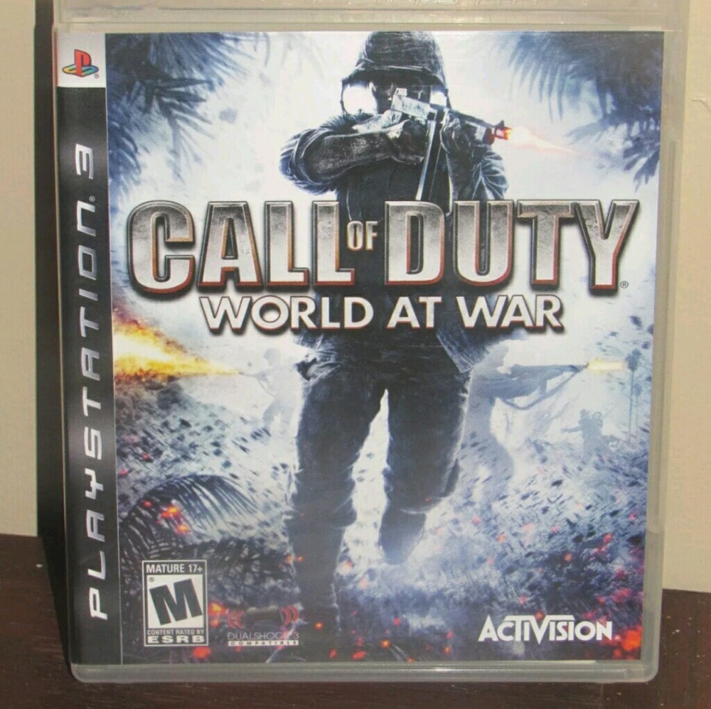 Call of duty world at war ps3 game